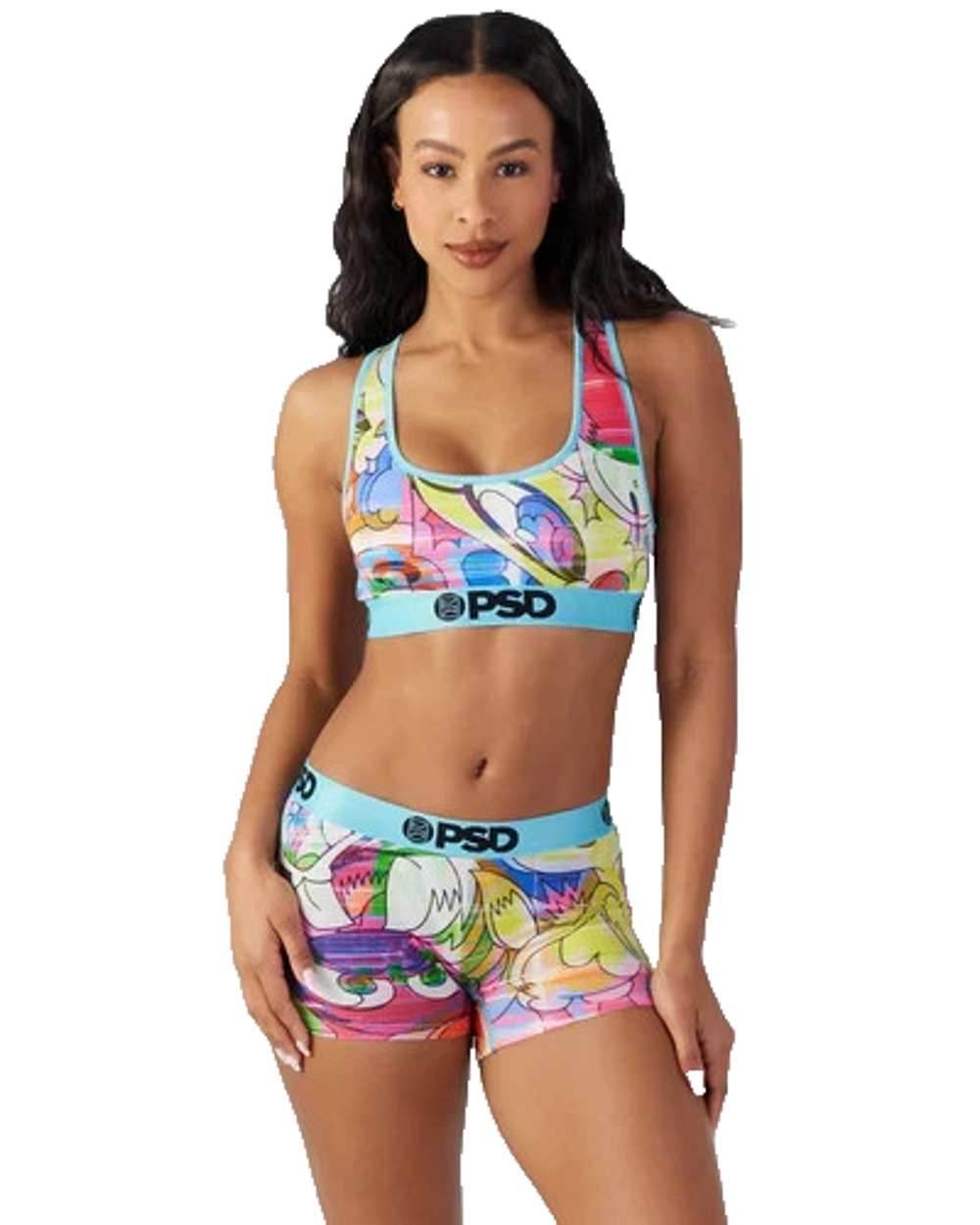 psd underwear Women Looney Tunes - Trippin Sports Bra Size: Medium